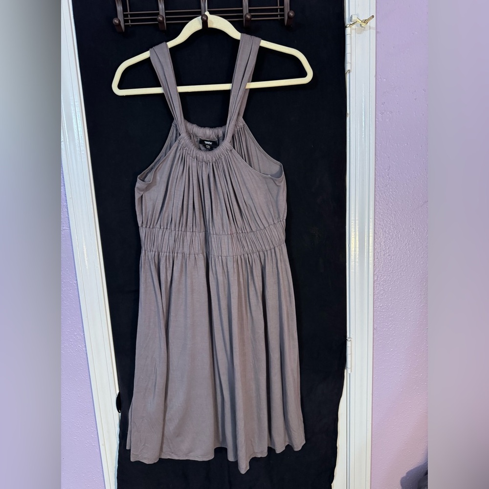 Massimo Charcoal Sleeveless Dress